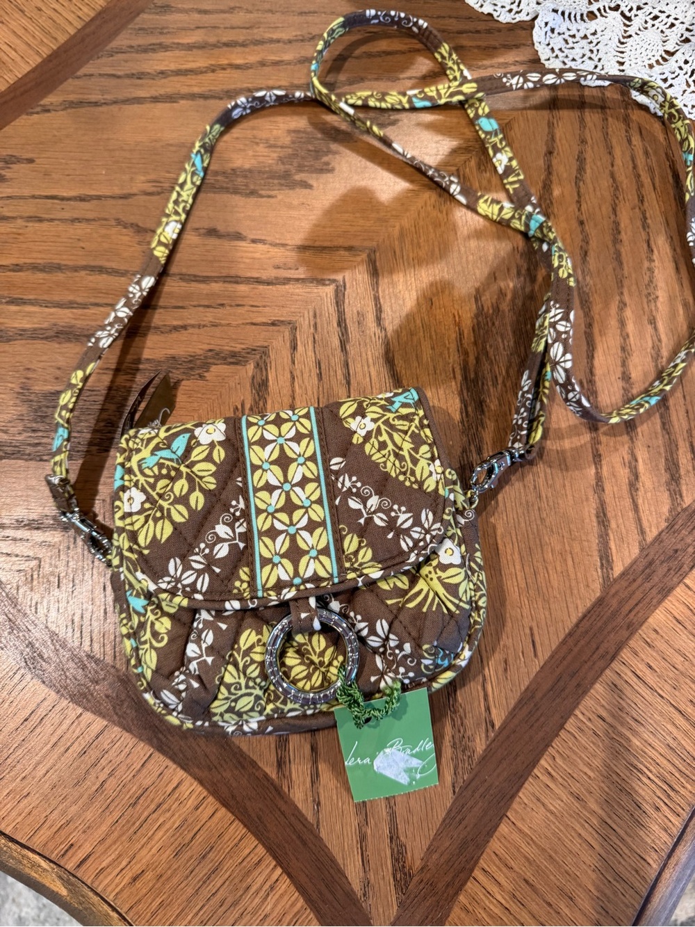 Vera Bradley Little Hip Bag Sitting in a Tree